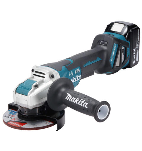 Makita DGA519ZU Vinkelsliper125mm X-Lock
