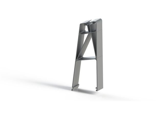 Bisol Alu Base Back annex 20 20° spacer til bakre støtteben