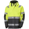 Helly Hansen Alna Hi Vis Regnjakke XXL Synlig, vanntett og lett