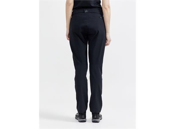 Craft Adv Explore Tech Pants W Black XL Avansert friluftsbukse til dame