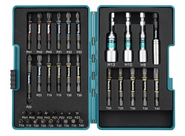 Makita E-26179 Bitssett 38 deler 