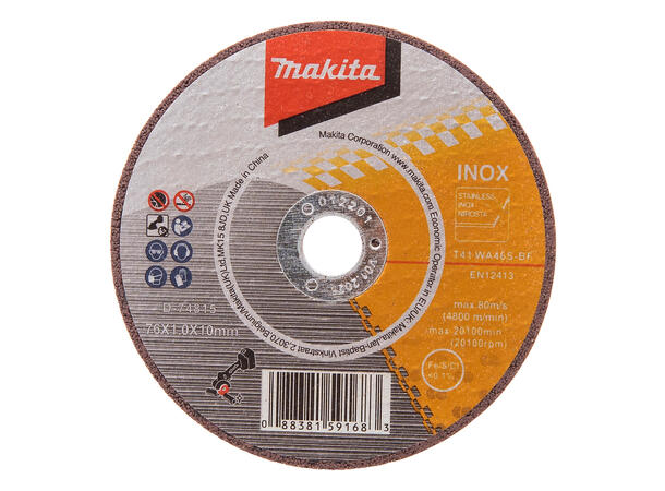 Makita D-74815-5 Kappeskive 76x10mm