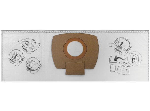 Makita P-72899 Støvsugerposer til VC2012 