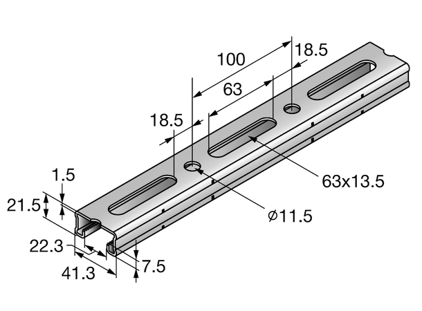 Hilti Skinnesystem Skinneskjøt MQV-P4-F