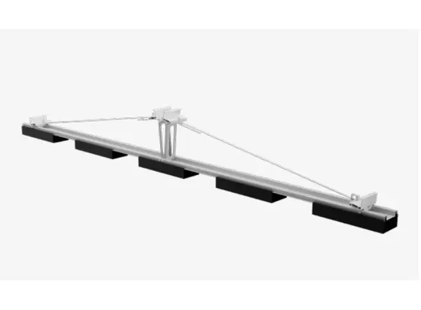 Solentra, stativ øst/vest 30mm For ballast eller takankring 