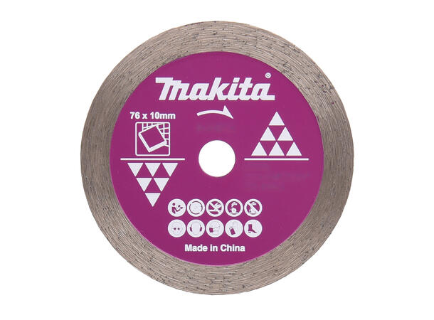 Makita D-77263 Diamantskive helbane 76x10mm