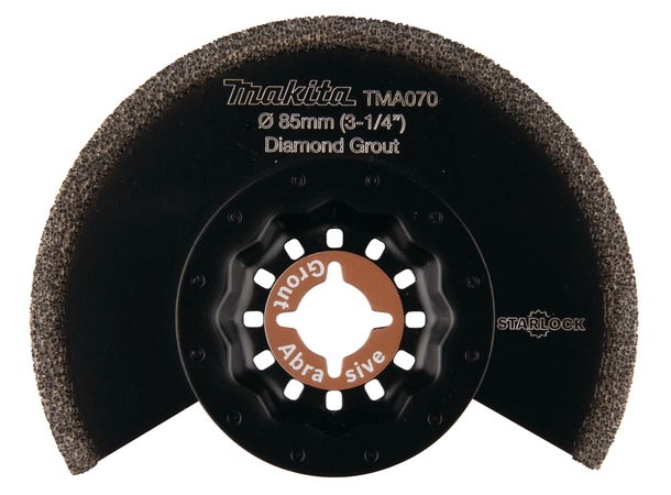 Makita B-65034 Starlock segmentsagblad med diamantbelagt korning K40 