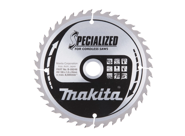 Makita B-69319 Sirkelsagblad Efficut Efficut T.C.T., 136 x 20 mm, 45 T 